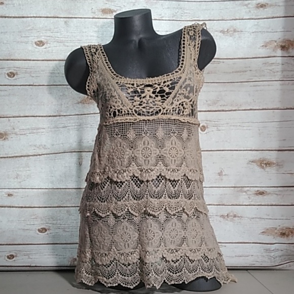L'affaire Other - Lace beach cover up dress.